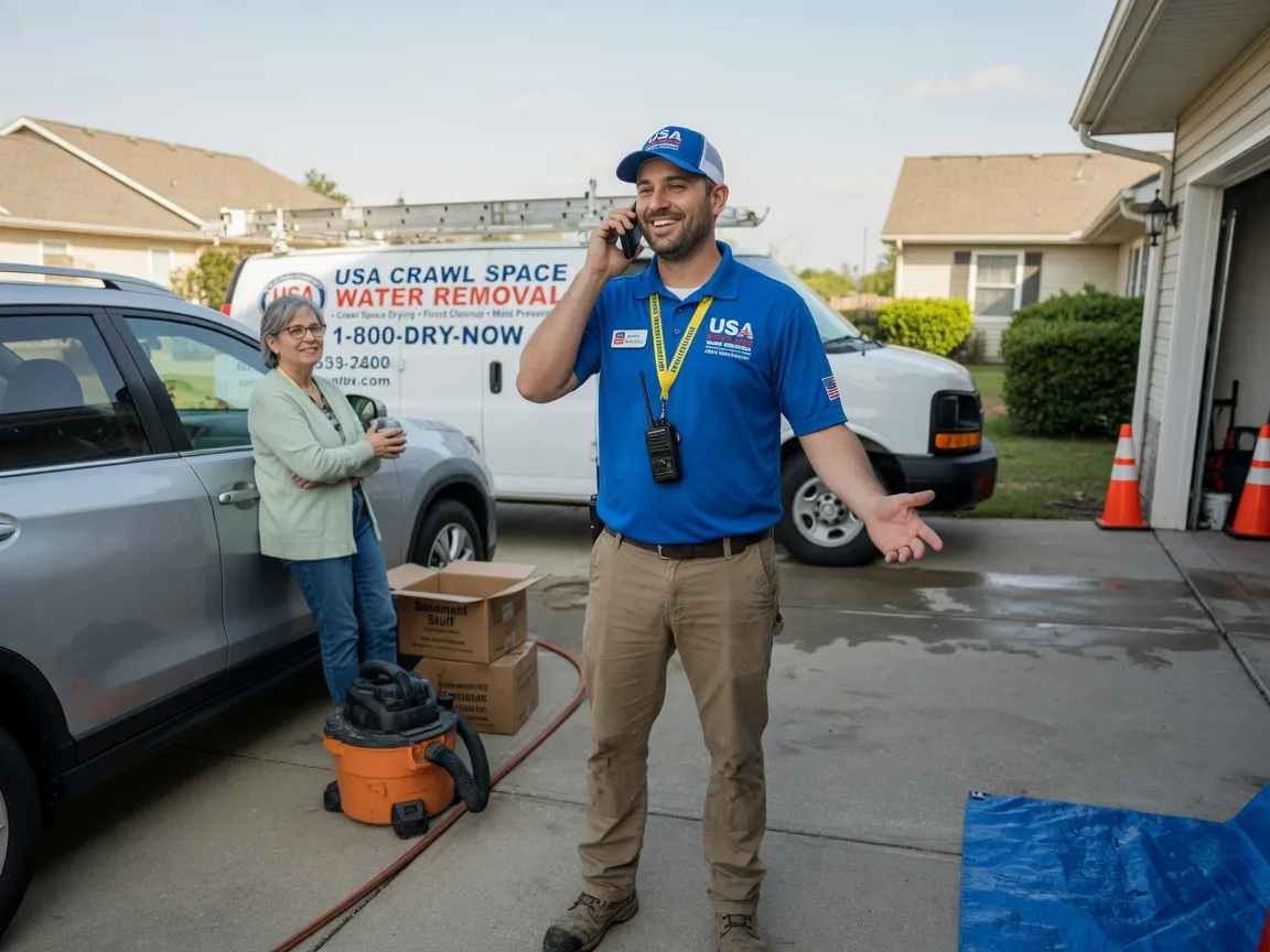 Crawl Space Water Removal Necedah, WI FAQs